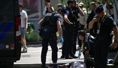 Attaque au couteau sur la route du Tour de France : l’agresseur du CRS toujours en garde à vue à Rouen ce mercredi