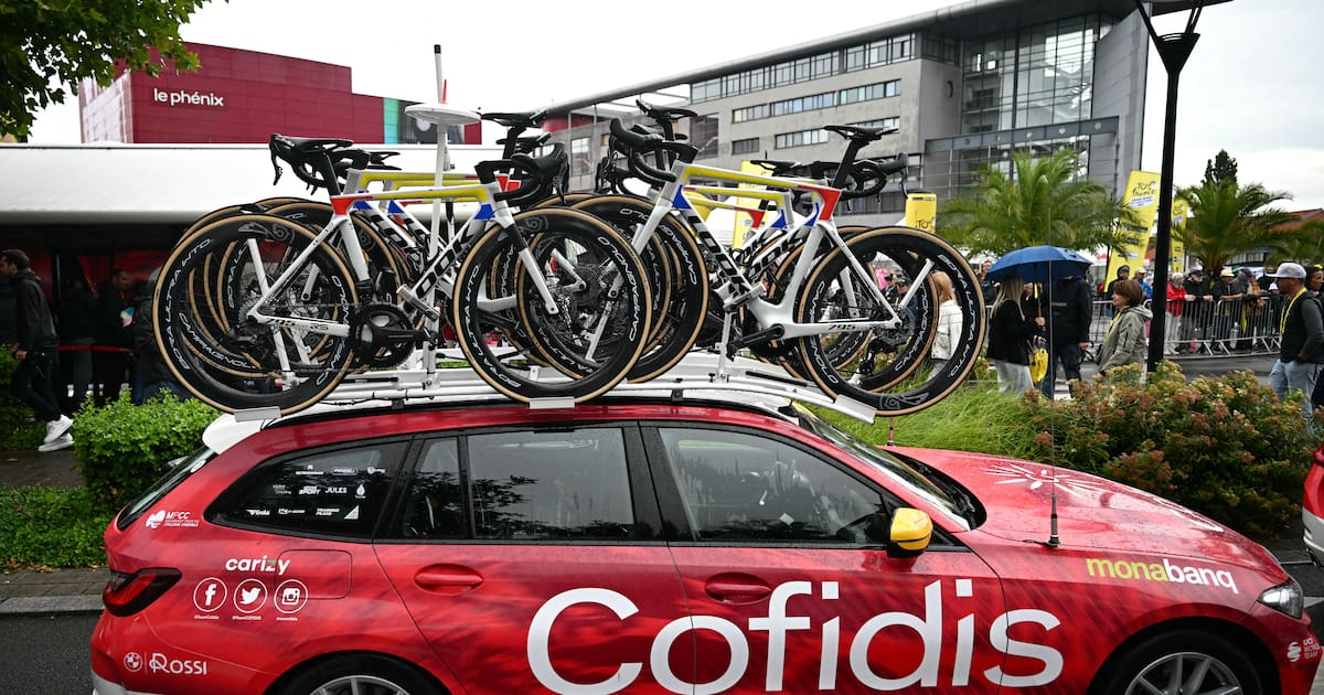 les onze vélos volés à l’équipe Cofidis ont été retrouvés – Libération