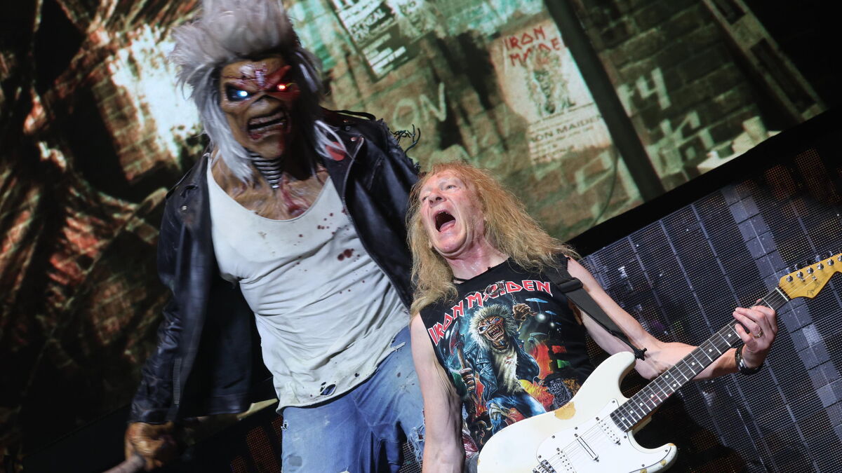 Iron Maiden à Paris La Défense Arena : un répertoire de rêve et deux heures folles de concert