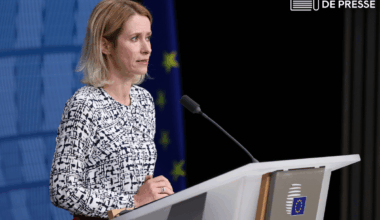 Kaja Kallas, la Haute représentante de l