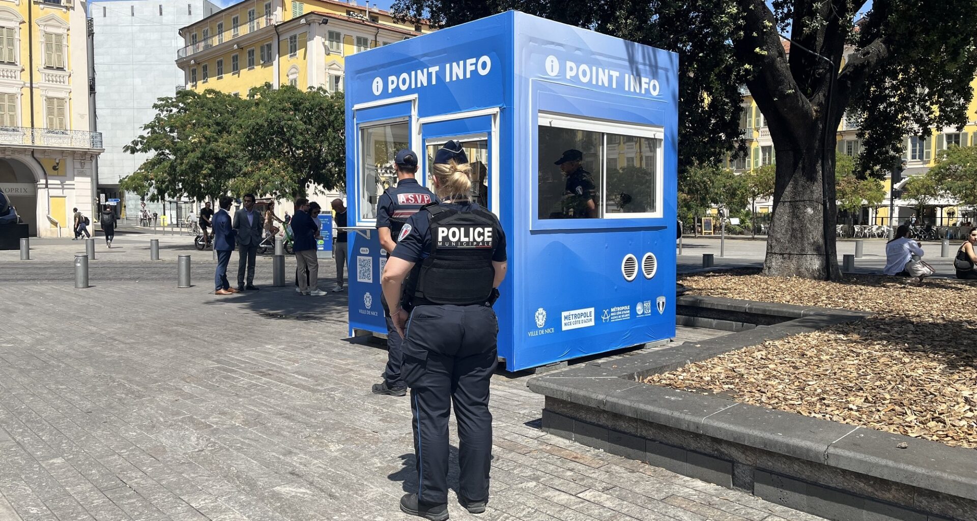 Police de proximité : la ville de Nice ouvre ses kiosques d'accueil multiservices