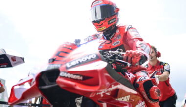 Marc Márquez en pleine action