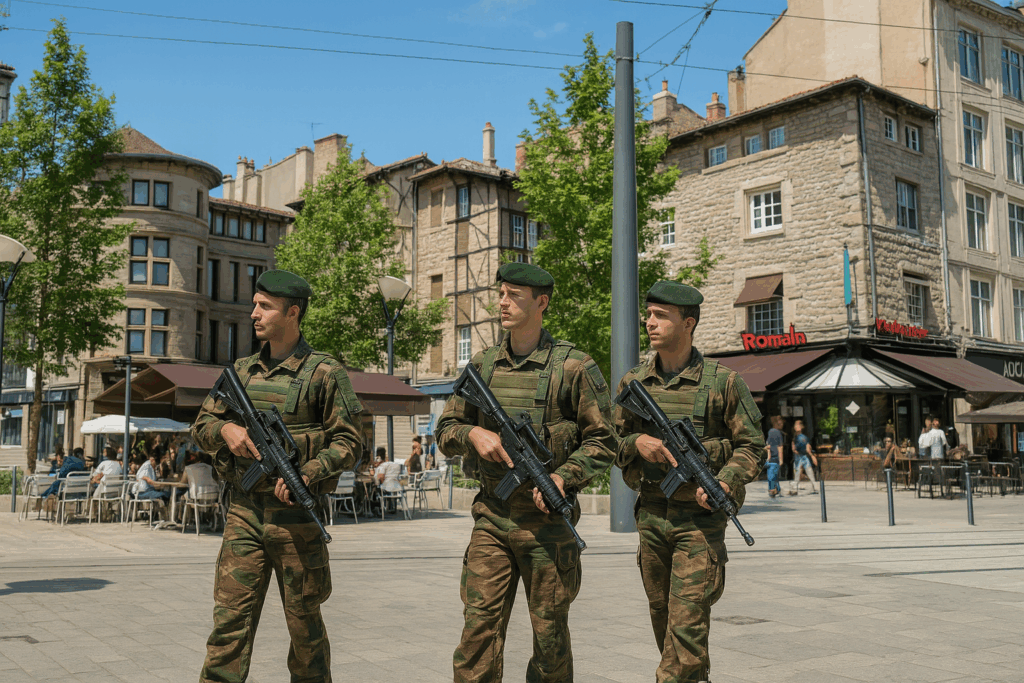 SAINT-ÉTIENNE : DES MILITAIRES ATTAQUÉS EN VILLE