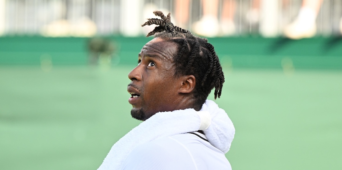 Wimbledon > La belle philosophie de Gaël Monfils au sujet de la défaite : "Je n'ai aucun problème avec ça et une minute après je suis en train de jouer au Lego avec ma fille !"