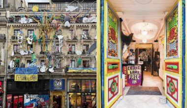 Ce chic immeuble cache une immense galerie d’art insolite gratuite
