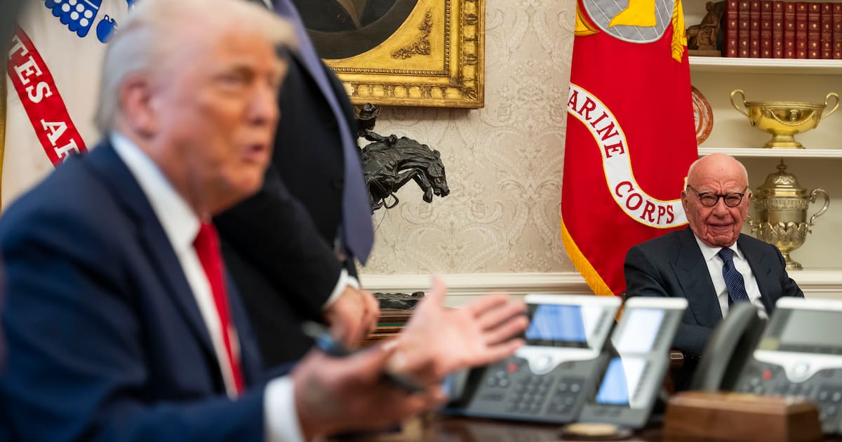 Poursuivi par Donald Trump, Rupert Murdoch tient tête au tyran qu’il a créé – Libération