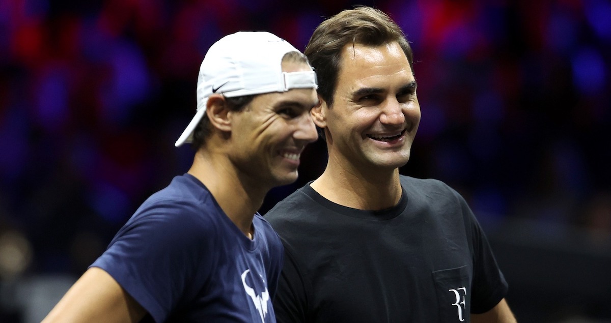 Insolite, ATP > Roger Federer en visite chez Rafael Nadal