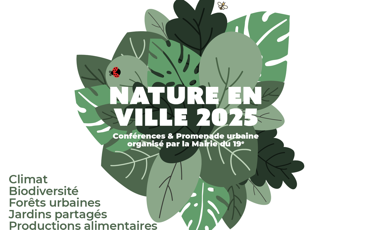 Nature en ville 2025, Mairie de Paris 19e