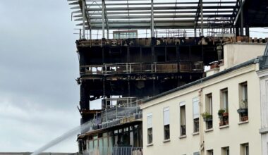 Paris : après l’incendie près de Bercy, les habitants « sonnés » face à « un bâtiment qui menace encore de s’écrouler »