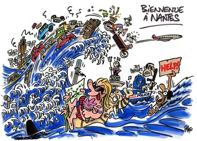 photo le dessin de frap du samedi 5 juillet 2025.  ©  dessin de frap