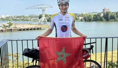 Il va rallier Tanger depuis Nantes à vélo . Sport