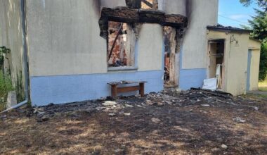 Une maison abandonnée détruite par un incendie dans le sud de l’Ille-et-Vilaine