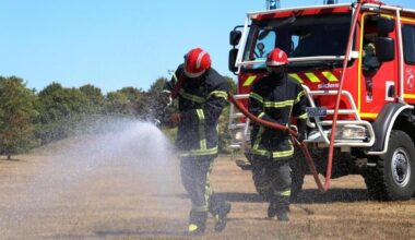 Quatre hectares de broussailles partent en fumée aux portes de Nantes ce mardi soir