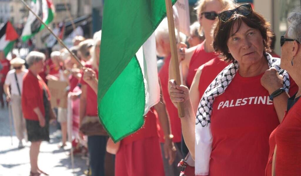 À Nantes, une ligne rouge symbolique pour continuer d’alerter sur la situation à Gaza