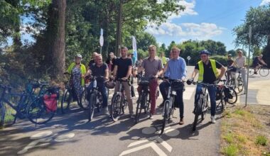 Trois kilomètres de voie cyclable sécurisée pour se rendre à Nantes