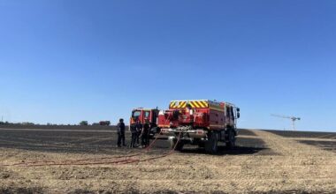 Cinq hectares de champ de blé incendiés entre Rennes et Châteaugiron