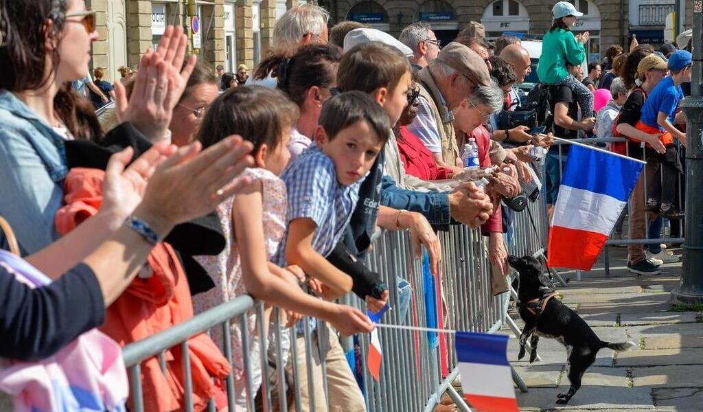 À Rennes, feu d’artifice et cérémonie militaire pour célébrer le 14-Juillet