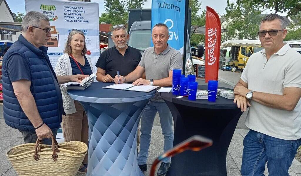 Une convention pour soutenir l’animation et le développement des marchés de Vern-sur-Seiche