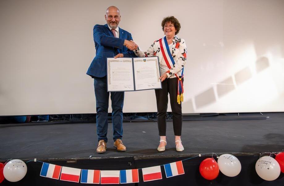 À Betton, la ville a célébré les vingt-cinq ans du jumelage avec Grodzisk Wielkopolski, en