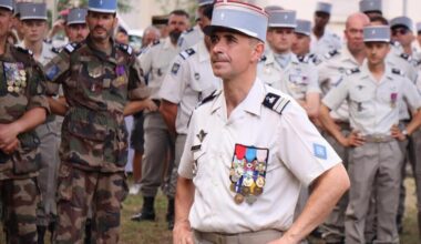 EN IMAGES. Près de Rennes, un nouveau chef à la tête des « corsaires » du 2e régiment du