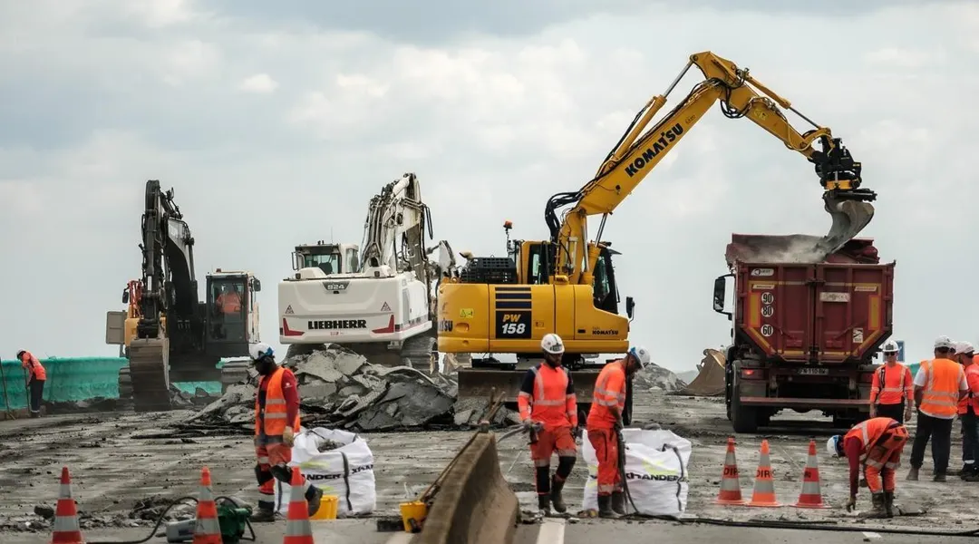 À Nantes, le pont de Cheviré fermé dans les deux sens, nuit et jour jusqu’à vendredi