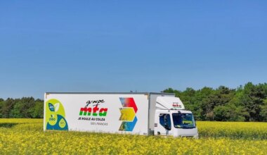 Les camions de cette entreprise de transport nantaise roulent au colza