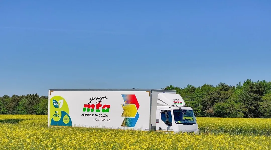 Les camions de cette entreprise de transport nantaise roulent au colza