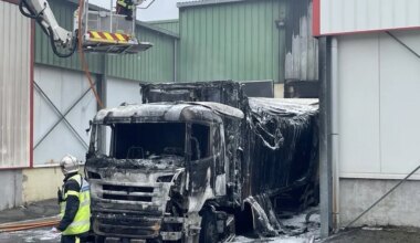À Rennes, un camion s’enflamme dans cette entreprise de découpe de viande : 69 salariés