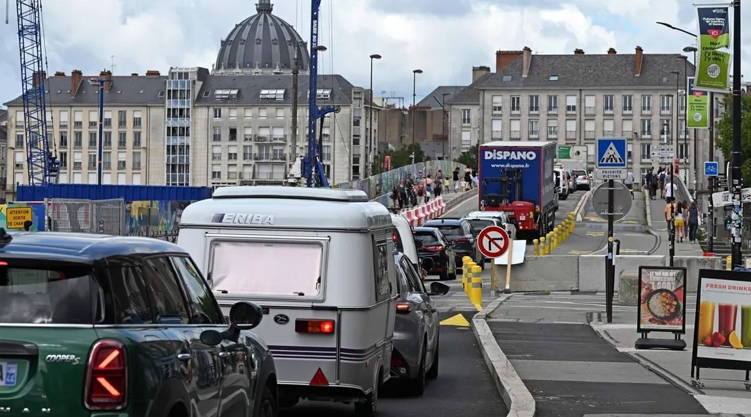 À Nantes, le pont de Cheviré rouvre, fini les bouchons pont Anne de Bretagne ?