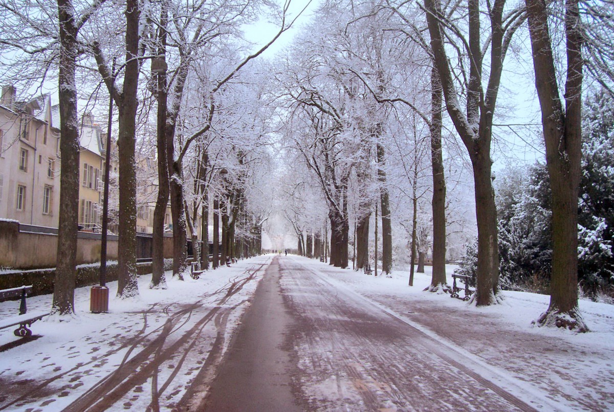 Parc de la Pépinière en hiver © French Moments
