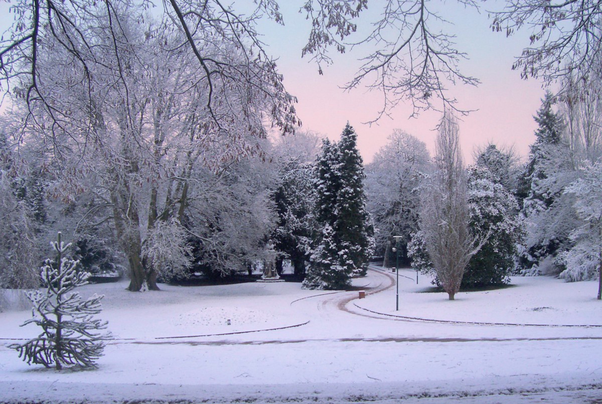 Parc de la Pépinière en hiver © French Moments