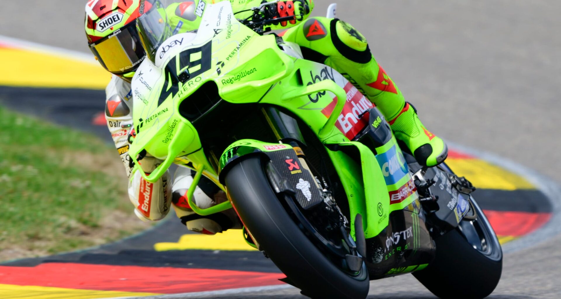 Fabio Di Giannantonio VR46 Ducati Sachsenring MotoGP 2025