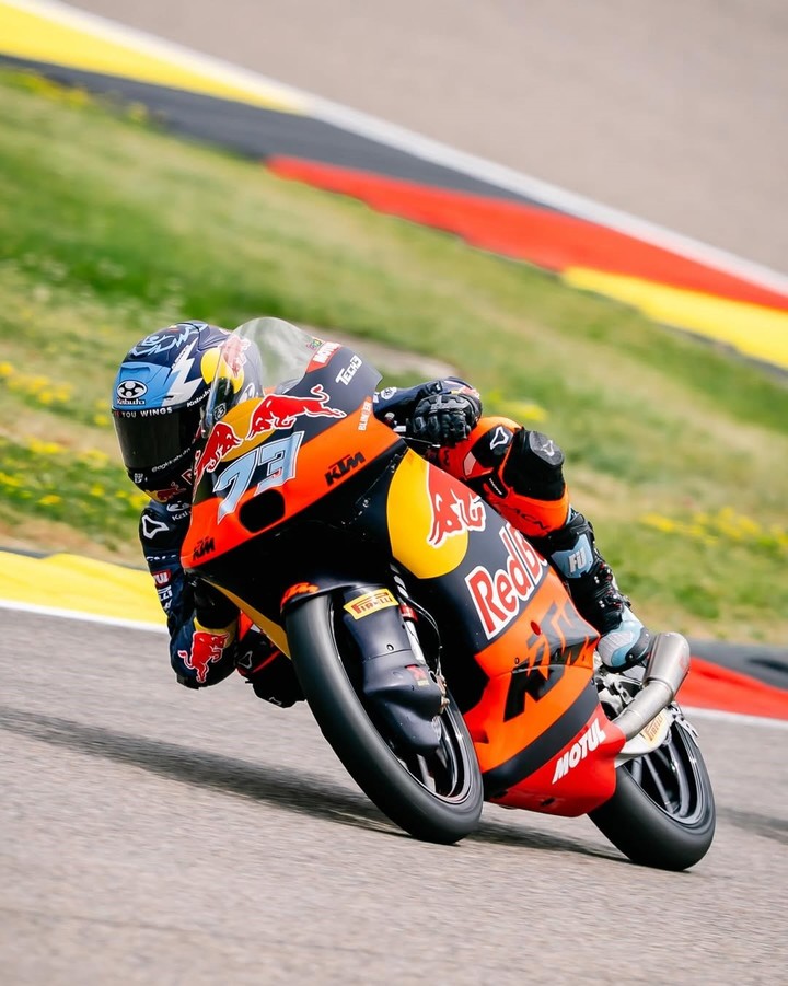 Valentín Perrone lors des essais du GP d