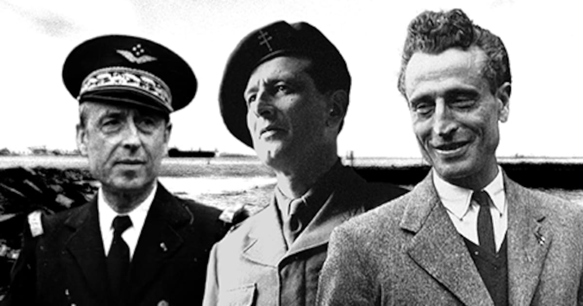 François, Henri et Emmanuel d’Astier de la Vigerie, une fratrie bleu blanc rouge – Libération