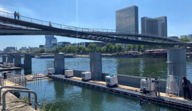 Baignade à Paris : à J-6 avant le grand plongeon dans la Seine, le site de Bercy émerge