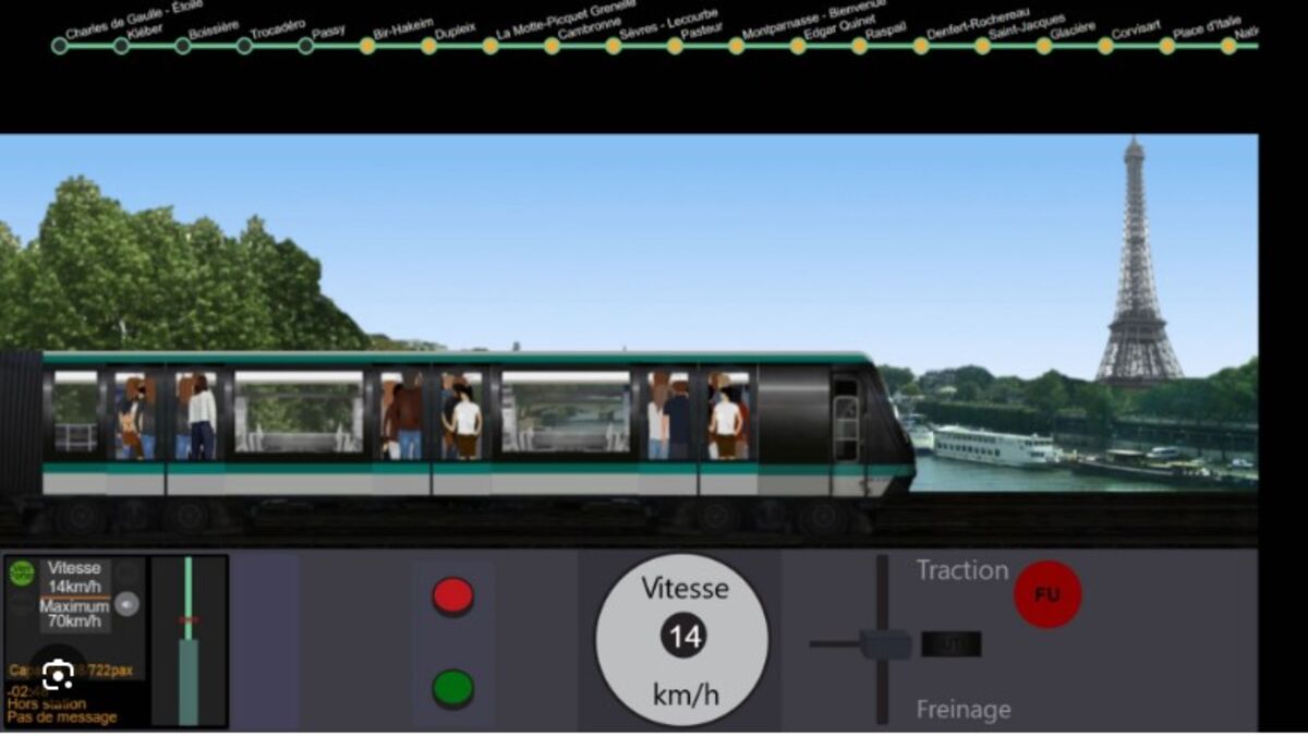 « On veut être le plus réaliste possible » : ils recréent le métro parisien dans un jeu communautaire