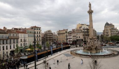 La place Castellane sans ses palmiers © Alain ROBERT/SIPA
