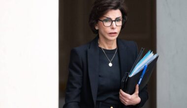 Rachida Dati, ministre de la Culture, lors du conseil des ministres à l’Élysée, à Paris, le 6 juin. © JEANNE ACCORSINI/SIPA