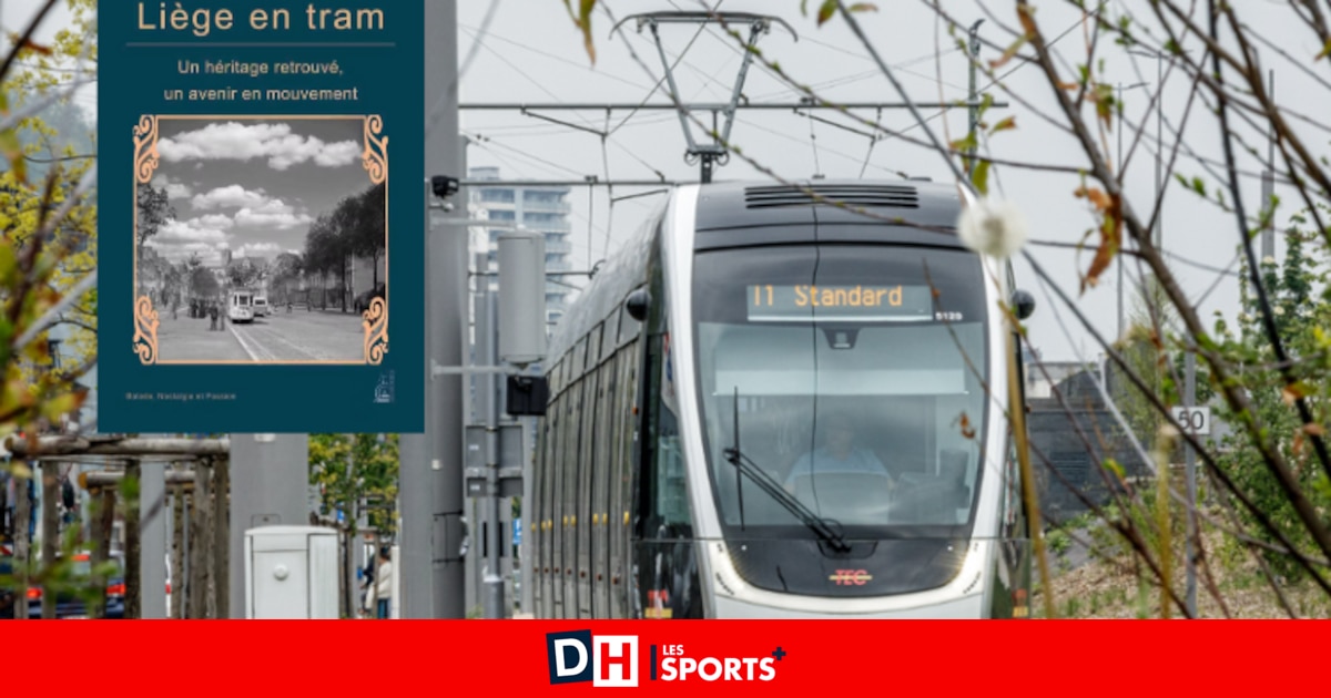 "Liège en tram", le livre qui fait découvrir la Cité ardente autrement, le long du nouveau tracé des rails, aujourd'hui et autrefois