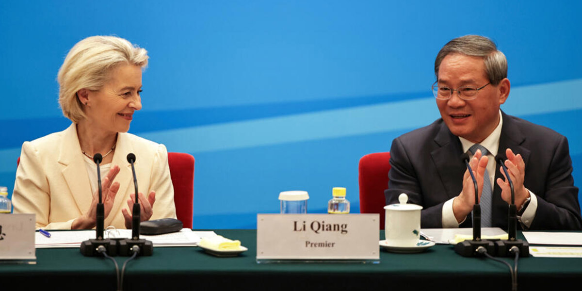 Sommet EU-Chine : le premier ministre chinois rejette les accusations de subventions massives