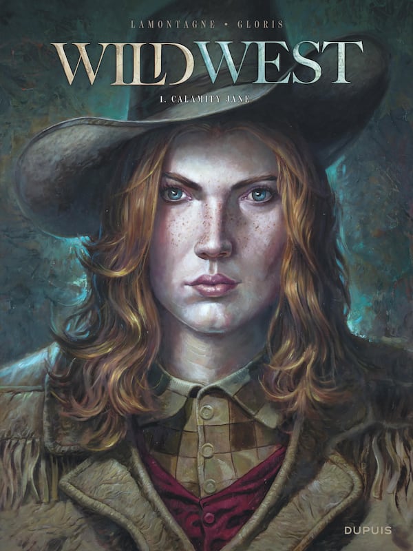 Le premier tome de la série de bande-dessinée <i>Wild West</i> de Jacques Lamontagne et Thierry Gloris.