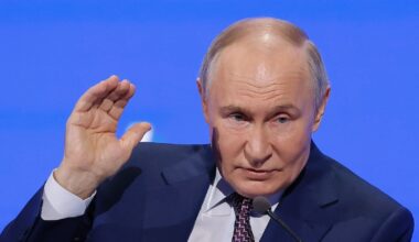 Le président russe Vladimir Poutine le 18 mars 2025 à Moscou