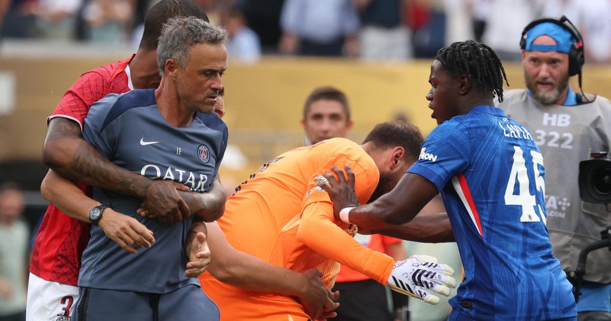 en vidéo, l’altercation entre Luis Enrique et Joao Pedro