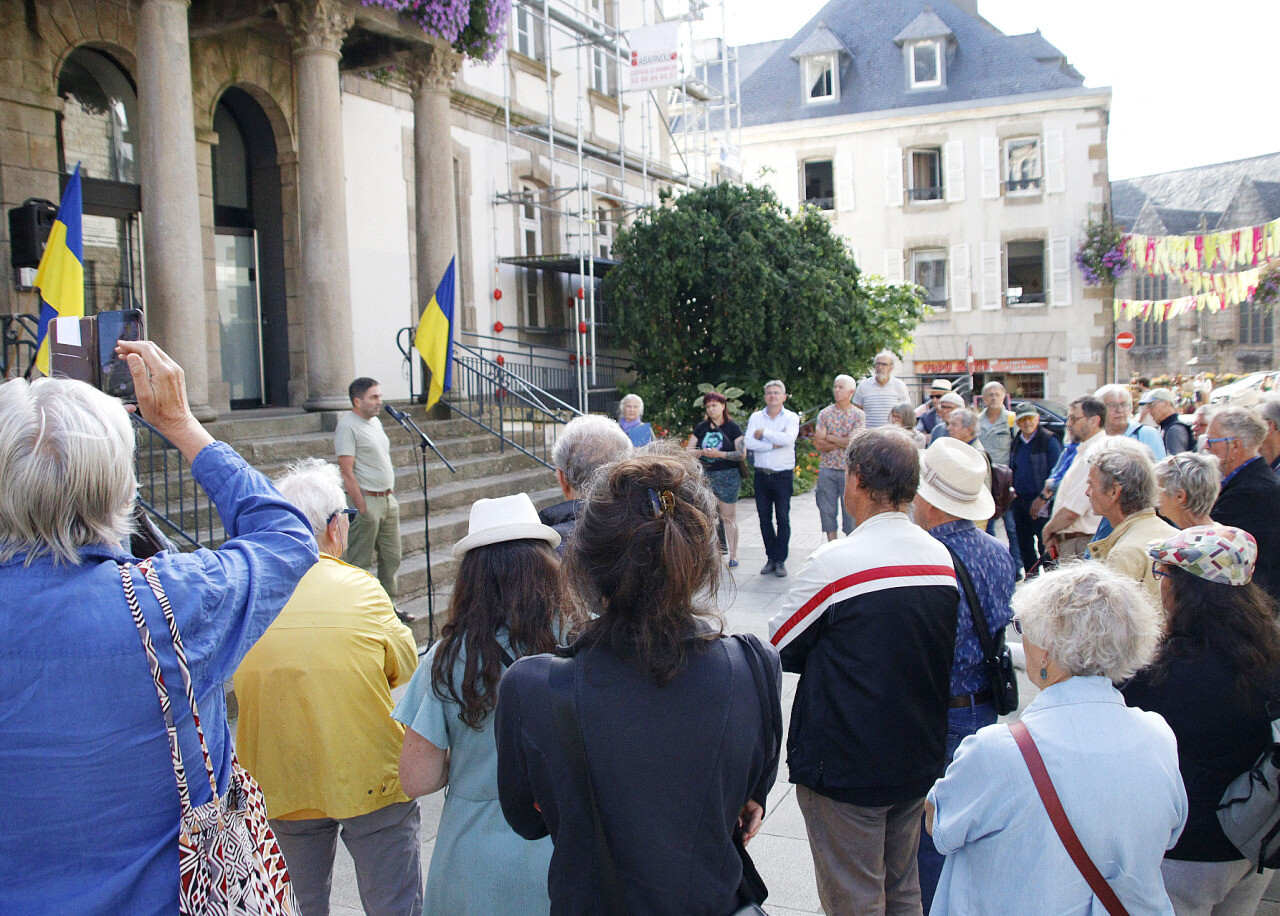 Lannion. Les soutiens à l’Ukraine craignent un « été meurtrier » et se mobilisent