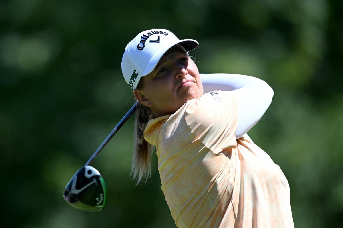Malgré une frayeur au 17, Perrine Delacour passe le cut de l'Amundi Evian Championship - L'Équipe