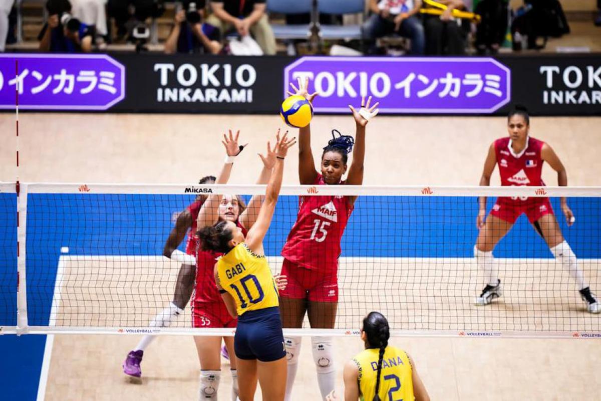 Maintien déjà assuré en Ligue des nations, défaite serrée contre le grand Brésil et Mondial en approche : jusqu'où peuvent grimper les Bleues ? - L'Équipe