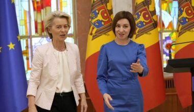 Les dirigeants européens renouvellent leur soutien à l'adhésion de la Moldavie à l'UE