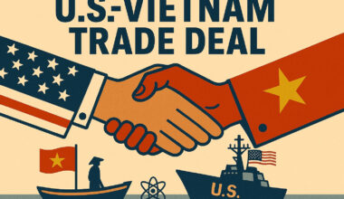 Accord entre États-Unis et Vietnam. Source Copilot.
