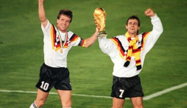 il y a 35 ans, l’Allemagne remportait sa troisième Coupe du monde de football