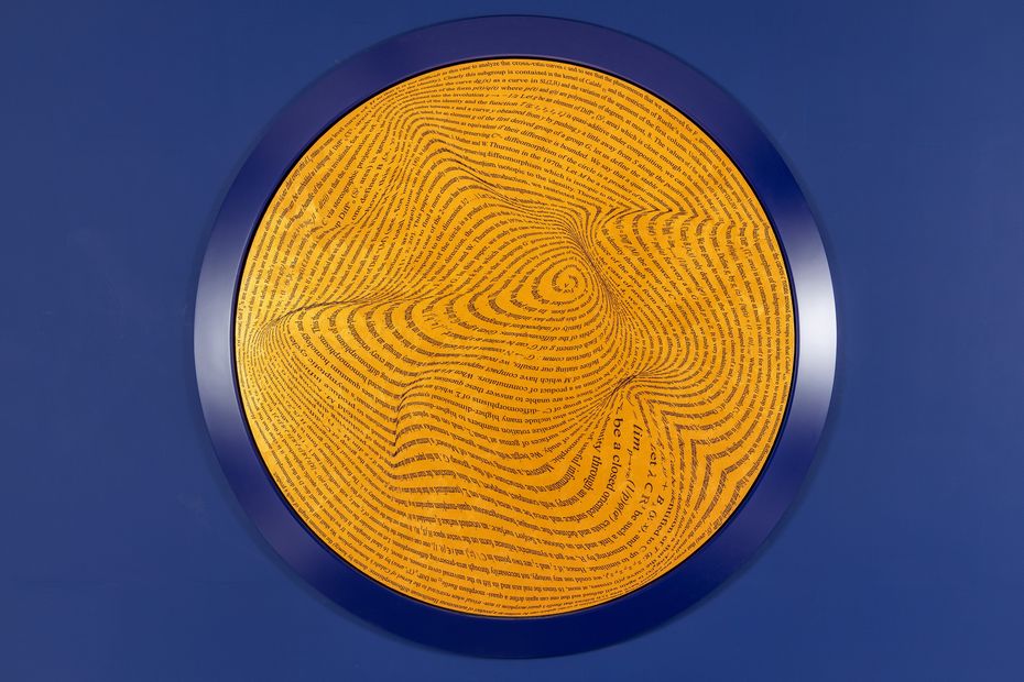 quand les œuvres d'Arman et de Bernar Venet se côtoient dans une exposition